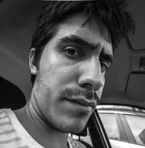Before: an ordinary selfie
